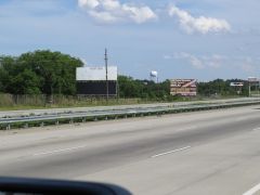 Sign #49,Left hand reading southbound between exit 121 & 122  on I-75